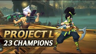 2XKO PROJECT L All 23 Champions Leaked  Riot Fighting Game [upl. by Eloken486]