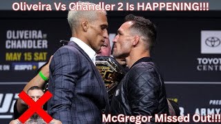 Chandler vsOliveira 2 McGregor CRISIS 4Extra LA Rolling 40s Vs UFC Heavyweight [upl. by Rodd]