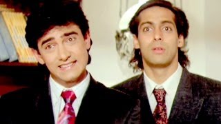 Paresh Rawal Aamir Khan Salman Khan  Andaz Apna Apna  Comedy Scene 1823 [upl. by Necila]