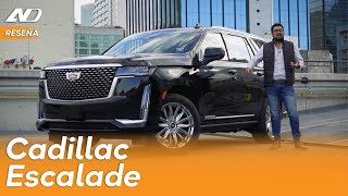 Cadillac Escalade  Lujo que apantalla  Reseña [upl. by Llyrehc540]