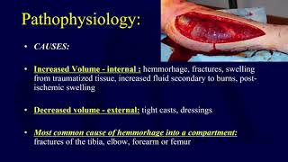 Compartment syndrome 1  pathophysiology OTA lecture series III g04a [upl. by Adnalay]