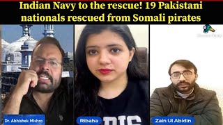 Indian Navy to the rescue 19 Pakistani nationals rescued from Somali pirates [upl. by Daly]