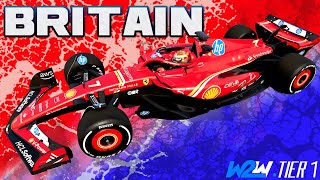 F1 24 Britain GP Wheel 2 Wheel [upl. by Ynaiffit]