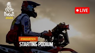 Starting Podium  Dakar 2024 [upl. by Abelard]