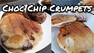 Choc Chip CrumpetsBreakfastDessertChef LeboSouth African YouTuber [upl. by Kern650]