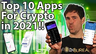 BEST FREE Crypto Apps in 2021 Ultimate Top 10 📱 [upl. by Einneg]