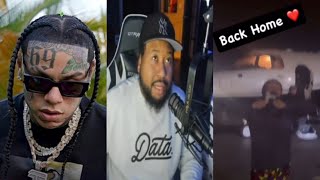 Back on US soil Akademiks speaks on 6ix9ine finally getting let go by the DR justice system [upl. by Castera]