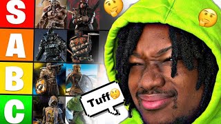 FOR HONOR TIER LIST Y7S2🤔👀My opinion [upl. by Dekeles460]