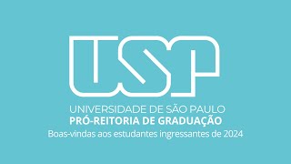 Reitor da USP Carlos Gilberto Carlotti Junior  Ingressantes 2024 [upl. by Hannis799]