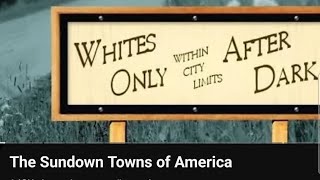 NC Sundown towns😡 are now drowntowns of the LORD [upl. by Epstein]