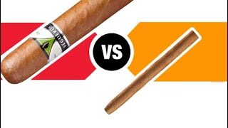 Cigar Vs Cigarillos  الفرق بين السيجار والسيجاريلوس [upl. by Walley159]