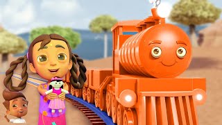 চুক চুক রেলগাড়ি Chuk Chuk Rail Gadi Nursery Rhymes and Kindergarten Videos [upl. by Ahsinrev851]