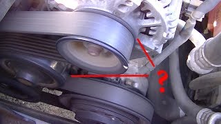 2007 Corolla squeak belt bearing noise Serpentine belt tensioner bearing or Generator bearingFIXED [upl. by Nnyltiac]