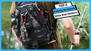 ✅ Best Fishing Backpack With Rod Holders Fishing Backpack With Rod Holders Buying Guide [upl. by Ailecnarf]