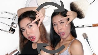 MAKEUP SWAP CHALLENGE FT GELA SANCHEZ DALAGANG PILIPINA VERSION [upl. by Erihppas]