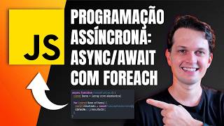 Como fazer async await no foreach [upl. by Domineca]