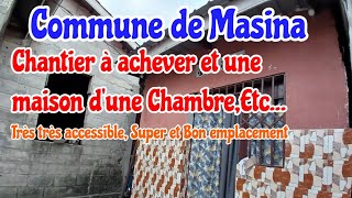 👉 PARCELLE MISE EN VENTE À KINSHASA AVEC UNE GRANDE MAISON INACHEVÉE ET UNE MAISON DE 2 CHAMBRES [upl. by Notrem775]