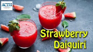 How to make a Strawberry Daiquiri [upl. by Otrebilif]