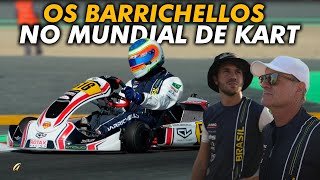 ACIDENTE E RUBINHO FULL PISTOLA Os Barrichellos em busca do título mundial de Kart no Bahrein [upl. by Ferdinana]