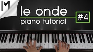 Le Onde  Piano Tutorial  Part 45  Ludovico Einaudi [upl. by Kazmirci]