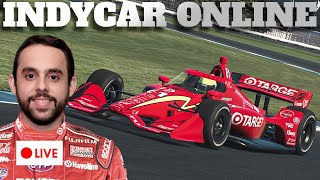 Fórmula Indy no iracing  AO VIVO [upl. by Terrag609]