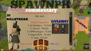 RSPS SpawnPk Loot from 2 Pk Scroll Task  20 killstreak with veracs  giveaway [upl. by Winifred]