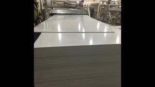 PVC foam board manufacturing process（In Vietnam） [upl. by Llenahs]