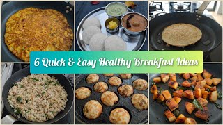 One Millet batter 6 varieties of Breakfast  Quick amp easy Indian breakfast  Healthy Millet recipes [upl. by Lrat]