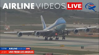 Air Force Ones Breathtaking Takeoff from LAX [upl. by Onoitna]