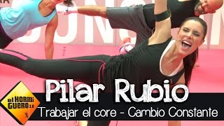 Pilar Rubio I Entrenamiento basado en el core I Cambio Constante [upl. by Warde]