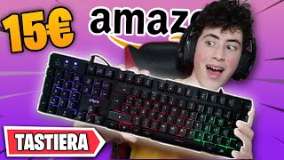 Ho comprato la TASTIERA da GAMING PIÙ ECONOMICA di Amazon tastiera mekanika [upl. by Alyag]