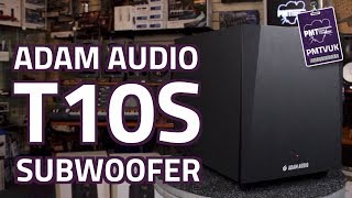 Adam T10S Active Subwoofer  Review amp Demo [upl. by Michelle]