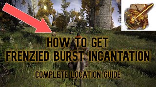 Frenzied burst incantation location guide  Elden Ring [upl. by Terrence]