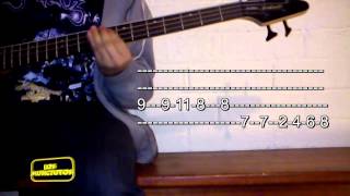 Float on  Bass cover with TABS [upl. by Novyar]