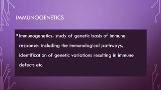 Immunogenetics HLA and association with diseases [upl. by Lesoj979]