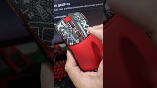 MELHOR MOUSE SEM FIO BARATO PARA COMPRAR no ALIEXPRESS ATTACK SHARK R1 VERMELHO mouse mousegamer [upl. by Hajar522]