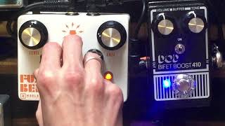 Keeley FuzzBender Bass DemO [upl. by Hametaf]