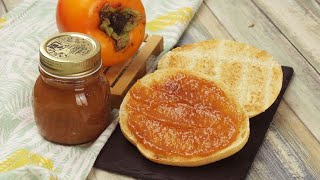 Persimmon jam ready with just 5 ingredients [upl. by Atipul409]