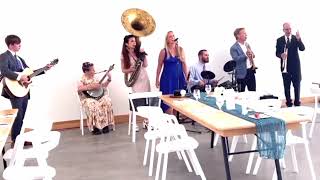 Coulson Family Jazz Band “Bourbon Street Parade” [upl. by Marr564]