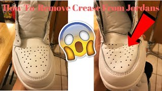 How To Remove Creases On Shoes Steamer Method [upl. by Tessa982]