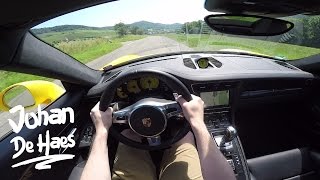 Porsche 911 Carrera 4 GTS 430hp POV test drive GoPro [upl. by Yvonner963]