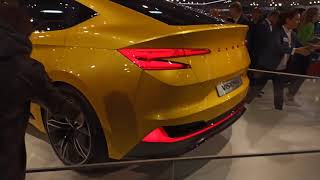 Škoda Vision iV Studie auf der Vienna Autoshow 2020 DJI Osmo Mobile 3 Xiaomi Redmi Note 8 Pro [upl. by Forbes646]