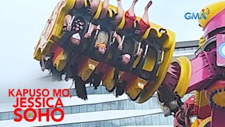 Kapuso Mo Jessica Soho RIDE SA AMUSEMENT PARK SA PASAY NAGKAABERYA [upl. by Padegs59]