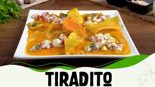 Tiradito de pejerrey  Receta rápida y fácil de hacer  Como hacer un rico tiradito [upl. by Oderfodog48]