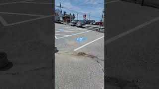 Parking lot line painting transition youtubeshorts 1k 1million painting cleaning pennsylvania [upl. by Landri760]