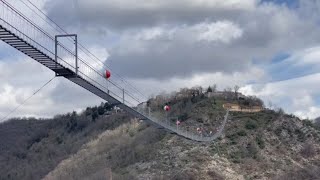 Un ponte tibetano nel cuore dellUmbria [upl. by Adabelle]