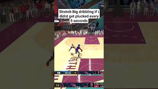 Dribbling on a stretch big if I didnt get plucked every 5 seconds 2kcommunity nba2k nba2k24 [upl. by Rumney]