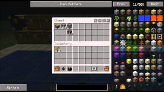 Minecraft sorting system using extra utilites [upl. by Huxham]