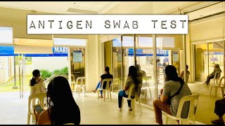 Antigen Swab Test Free Rapid Test Marikina Philippines V036 [upl. by Wei]