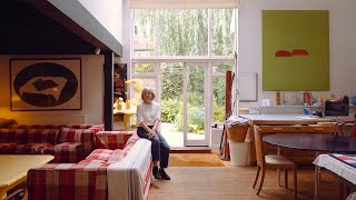 Inside The ArtFilled HomeStudio This Textile Designer Has Rented For 48 years [upl. by Nylime]